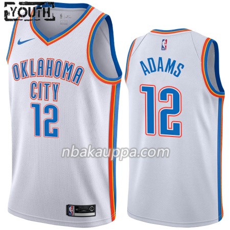 Oklahoma City Thunder Steven Adams 12 Nike 2019-2020 Association Edition Pelipaidat Swingman - Lasten